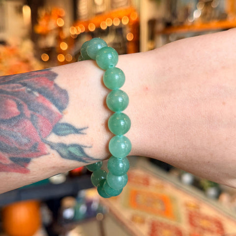 Aventurine Stretch Bracelet | 10mm