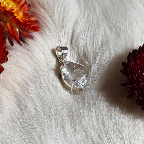 Herkimer Diamond Necklace "Claire"