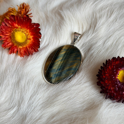 Tiger's Eye Necklace "Kylie"
