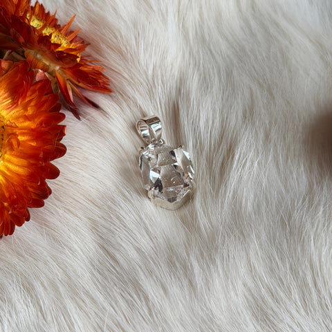 Herkimer Diamond Necklace "Charlie"