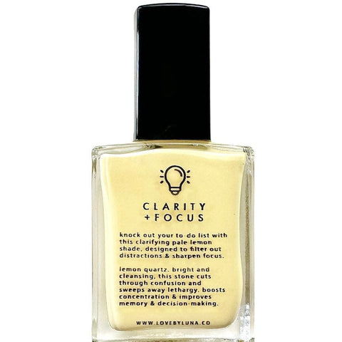 Crystal Nail Polish | Clarity + Focus