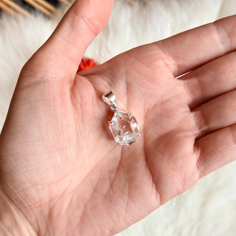 Herkimer Diamond Necklace "Charlie"