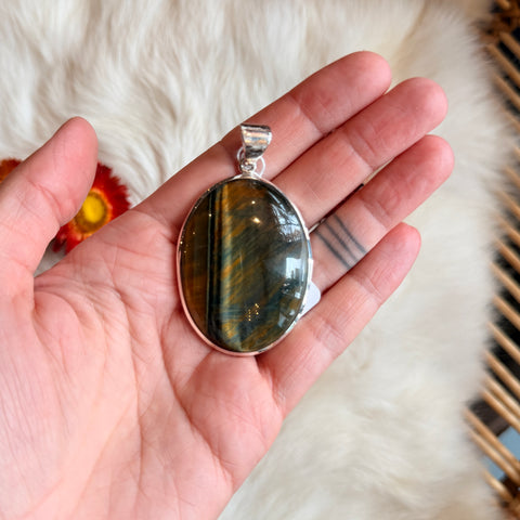 Tiger's Eye Necklace "Kylie"