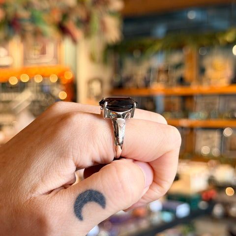 Smoky Quartz Ring "Diane" - Size 8