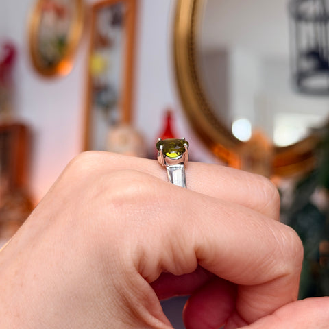 Peridot Ring "Greta" - Size 6