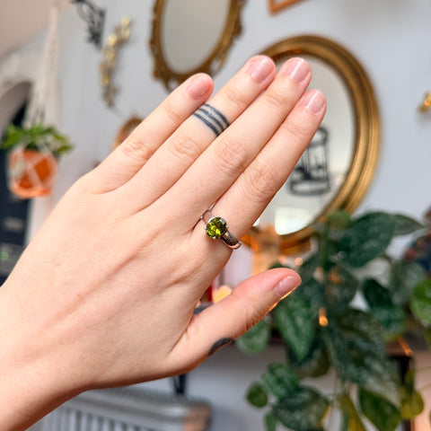 Peridot Ring "Tricia" - Size 8