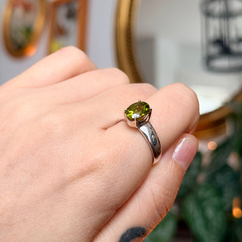 Peridot Ring "Tricia" - Size 8