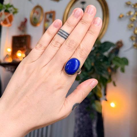 Lapis Lazuli Ring "Kim" - Size 7