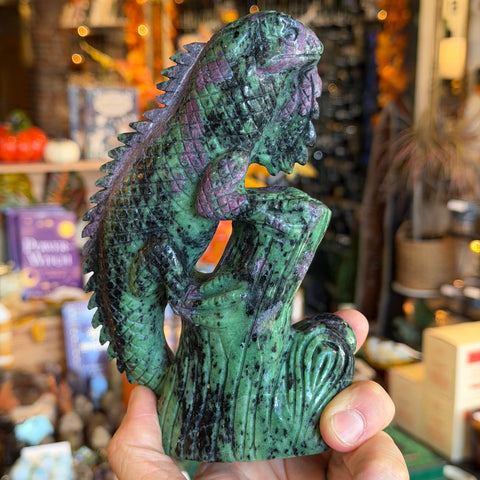 Ruby Zoisite Lizard "Jacqueline"
