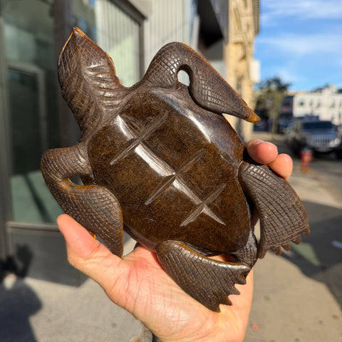 Tiger's Eye Turtle "Lana"