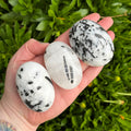 Ravenstone Crystals Tourmalated Quartz Palm Stone