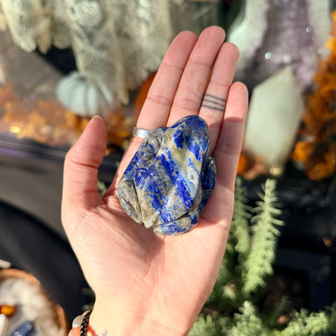Lapis Lazuli Frog "Mila"