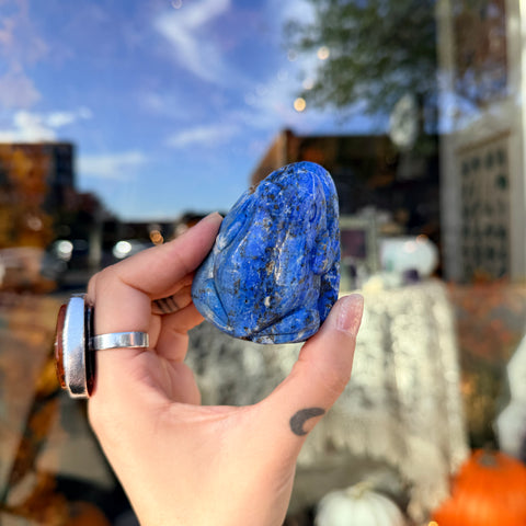 Lapis Lazuli Frog "Taylor"