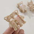 Adorro Teddy Bear Claw Clip