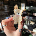 Adorro Teddy Bear Claw Clip