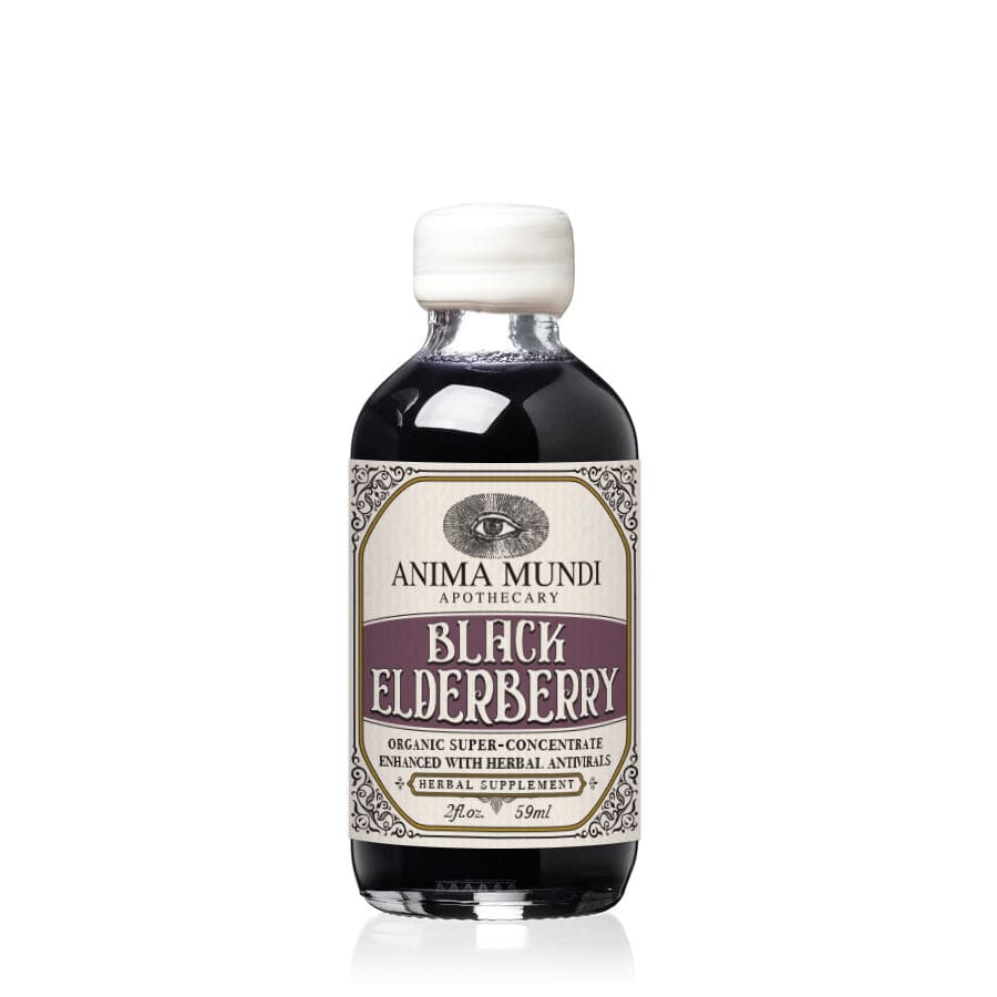 Anima Mundi Apothecary Black Elderberry Elixir | Organic Antivirals