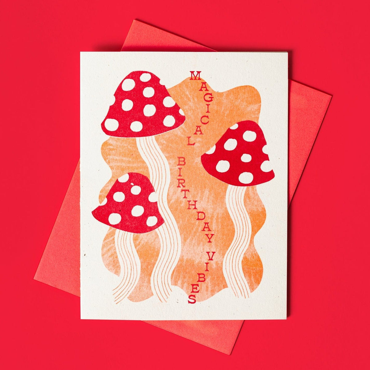 Bromstad Printing Co. Magical Birthday Vibes Card