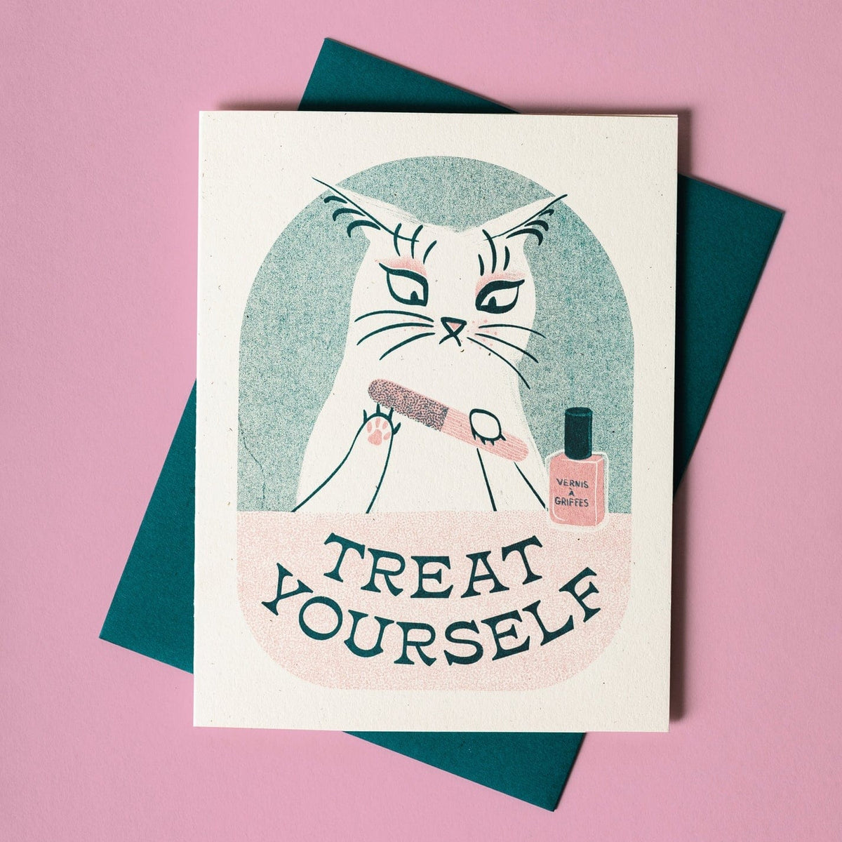Bromstad Printing Co. Treat Yourself Card