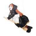 C & F Home Kitchen Witch | Black & Orange