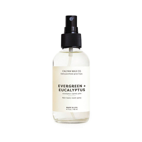 Calyan Wax Co. Evergreen + Eucalyptus Room Spray