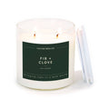 Calyan Wax Co. Fir + Clove Double Wick Soy Candle
