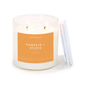 Calyan Wax Co. Pumpkin + Spices Double Wick Soy Candle