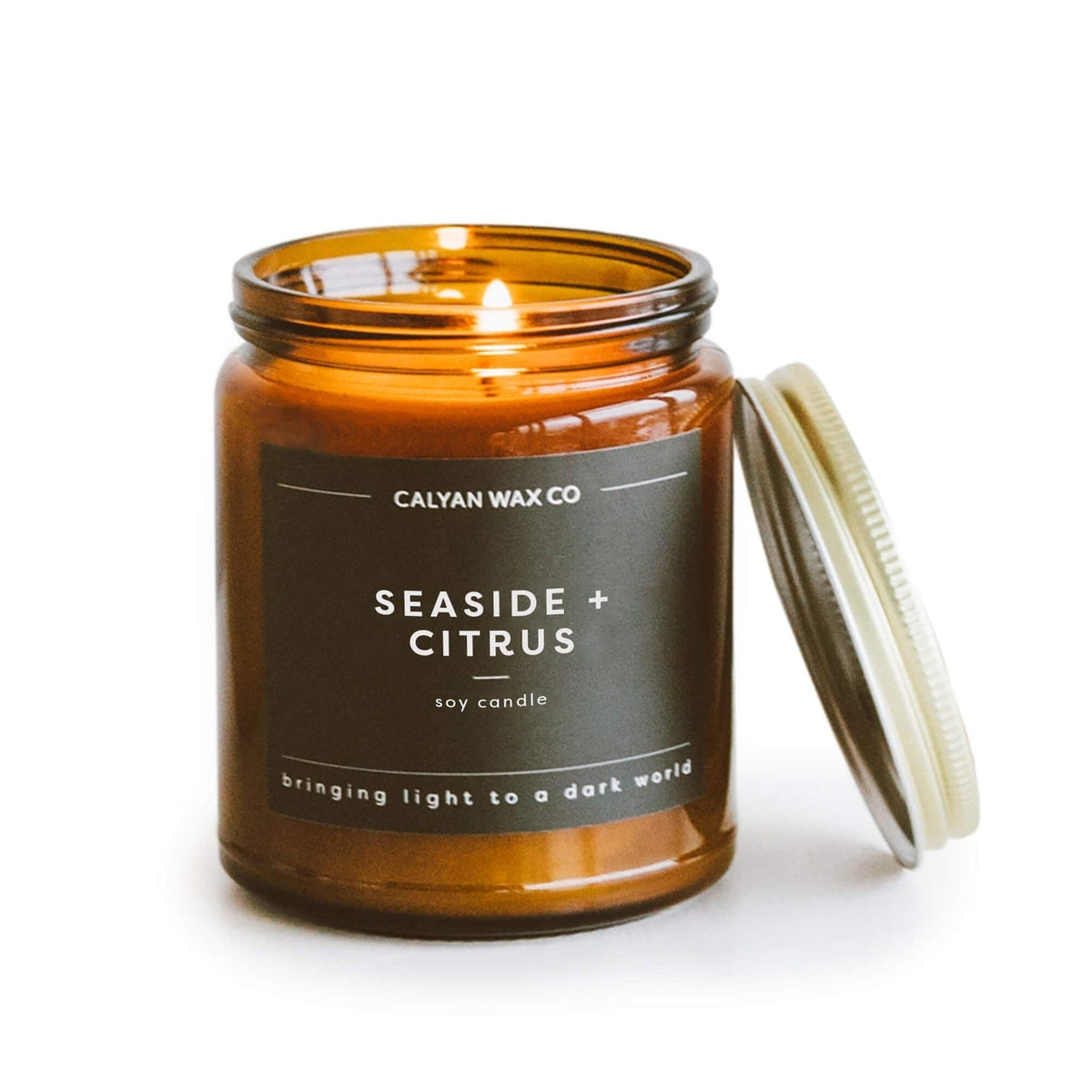 Calyan Wax Co. Seaside + Citrus Soy Candle