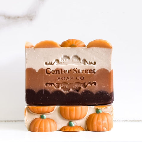 Center Street Soap Co Pumpkin Spice Soap Bar
