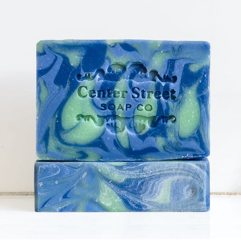 Center Street Soap Co Wild Maine Blueberry Soap Bar
