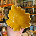 Certified International Leaf Bowl | Yellow
