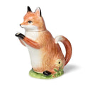 Certified International Woodland Critters Fall 3-D Fox Teapot
