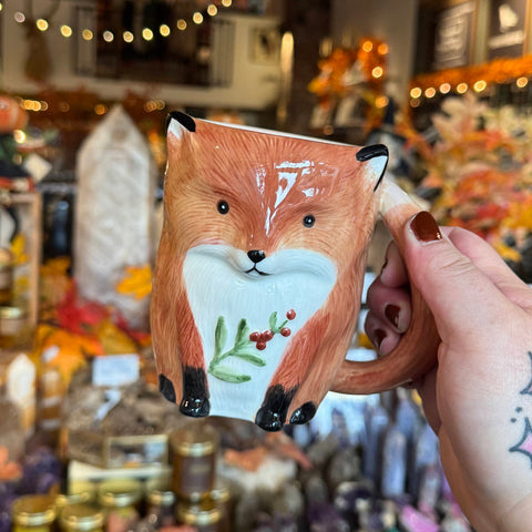 Certified International Fox Mug