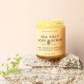 Circular Living Sea Salt Body Scrub | Sweet Orange & Bergamot