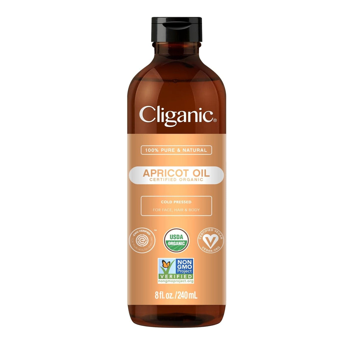Cliganic Organic Apricot Oil | Carrier Oil