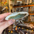 Eleanora Soroca Footed Decoupage Shell Dish | Fish