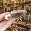 Eleanora Soroca Footed Decoupage Shell Dish | Fish