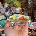Eleanora Soroca Footed Decoupage Shell Dish | Fruit