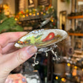 Eleanora Soroca Footed Decoupage Shell Dish | Fruit