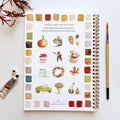 emily lex studio Autumn Watercolor Workbook