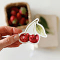 emily lex studio Cherry Sticker
