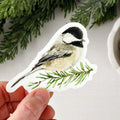 emily lex studio Chickadee Sticker