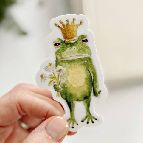 emily lex studio Frog Prince Sticker