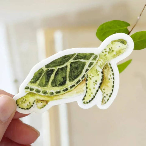 emily lex studio Sea Turtle Sticker