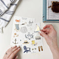 emily lex studio Seaside Sticker Sheets