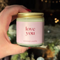 Free Ethos Love You Candle | Fresh Roses