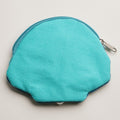 Frem Seashell Beaded Zipper Pouch | Blue
