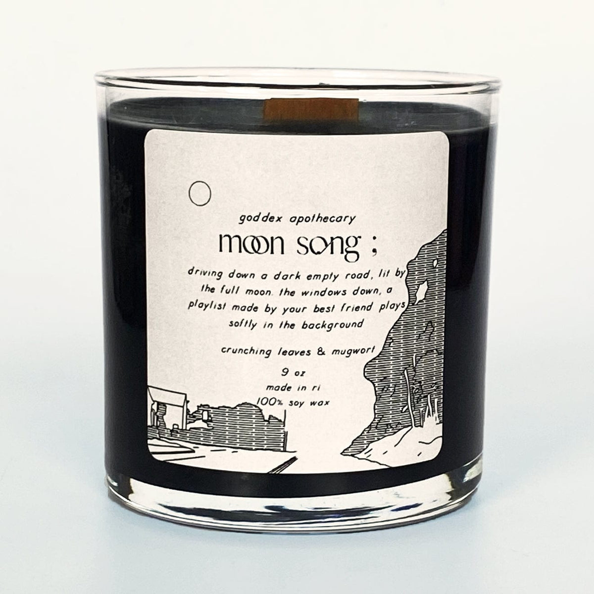 Goddex Apothecary Moon Song Candle