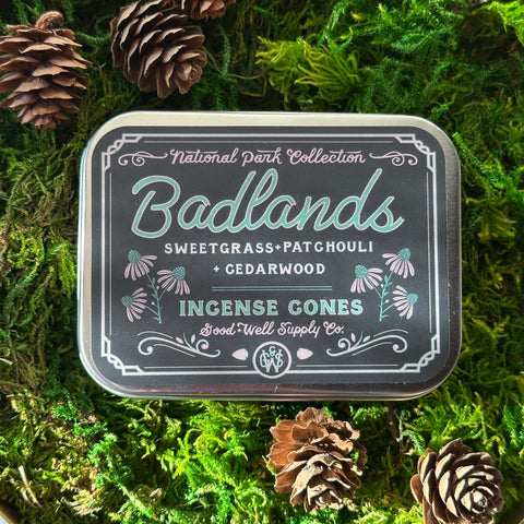 Good & Well Supply Co Badlands National Park Incense