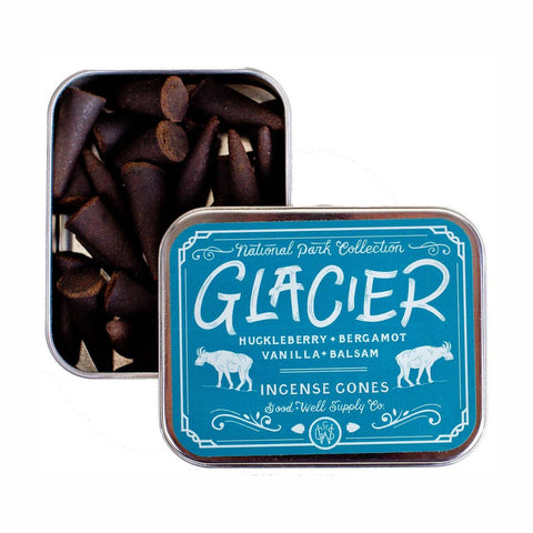 Good & Well Supply Co Glacier Incense - Huckleberry Bergamot Balsam Fir + Vanilla