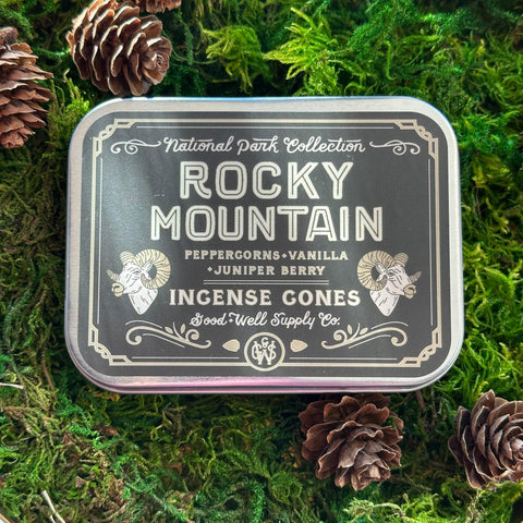 Good & Well Supply Co Rocky Mountain National Park Incense
